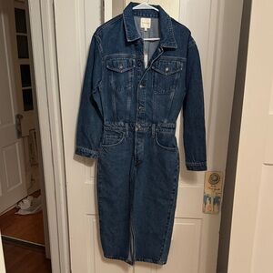 Favorite Daughter denim the city dress NWT. Size 26
